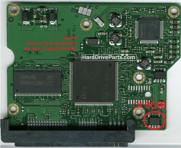 STM3320614AS Seagate Scheda Elettronica Hard Disk 100496208 - Clicca l'immagine per chiudere