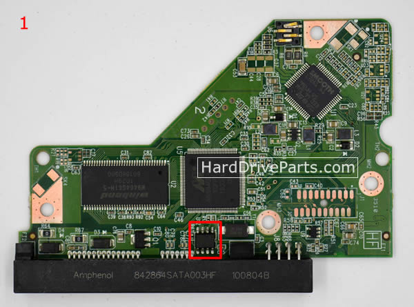 WD2500AVVS WD Scheda Elettronica Hard Disk 2060-771590-001 - Clicca l'immagine per chiudere