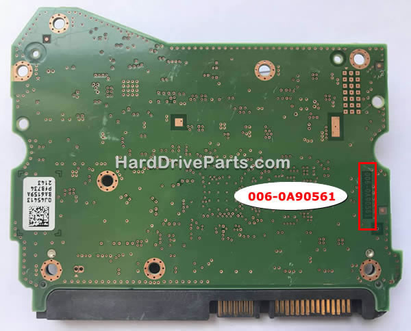 006-0A90561 Scheda Logica HDD WD