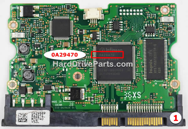 0A29470 Scheda Logica HDD Hitachi