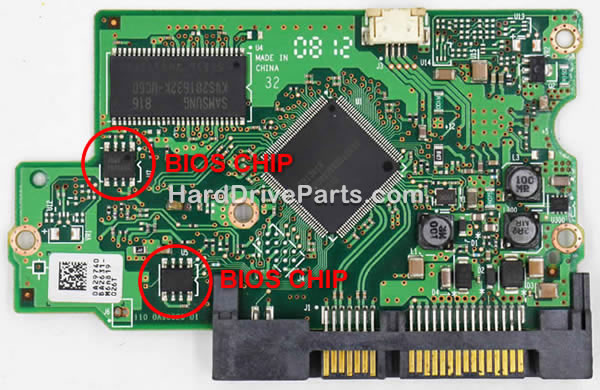 0A53129 Trasferire BIOS Scheda Logica HDD Hitachi
