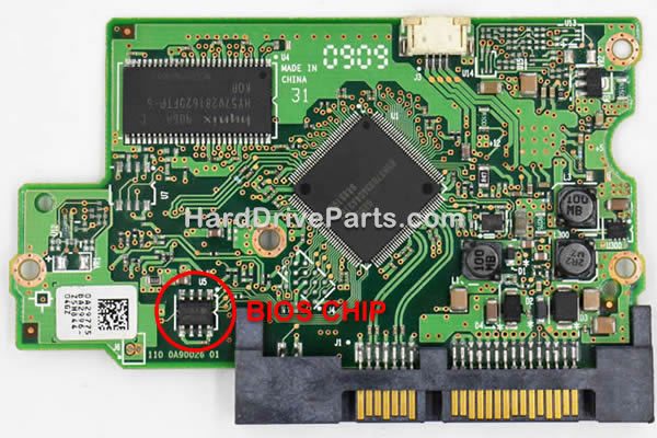 0A55895 Trasferire BIOS Scheda Logica HDD Hitachi