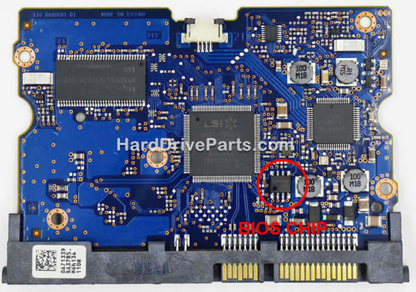 0A71261 Trasferire BIOS Scheda Logica HDD Hitachi