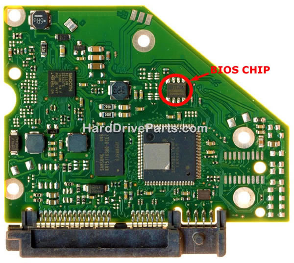 100749730 Trasferire BIOS Scheda Logica HDD Seagate