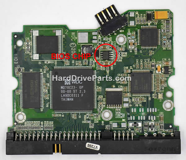 2060-001092-007 Trasferire BIOS Scheda Logica HDD WD