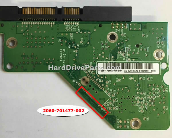 2060-701477-002 Scheda Logica HDD WD