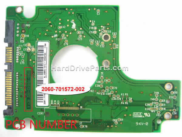 2060-701572-002 Scheda Logica HDD WD