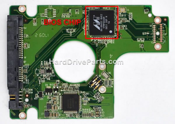 2060-701572-002 Trasferire BIOS Scheda Logica HDD WD