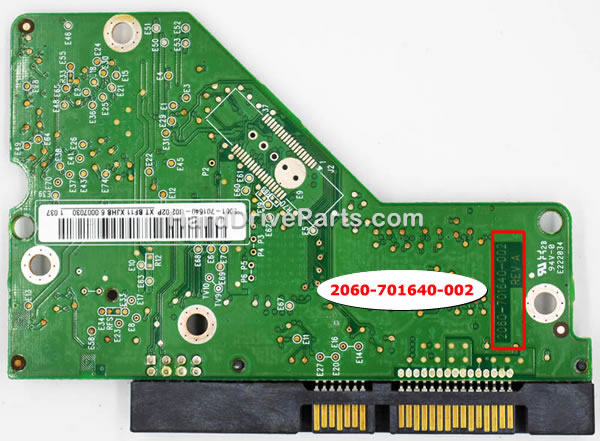 2060-701640-002 Scheda Logica HDD WD