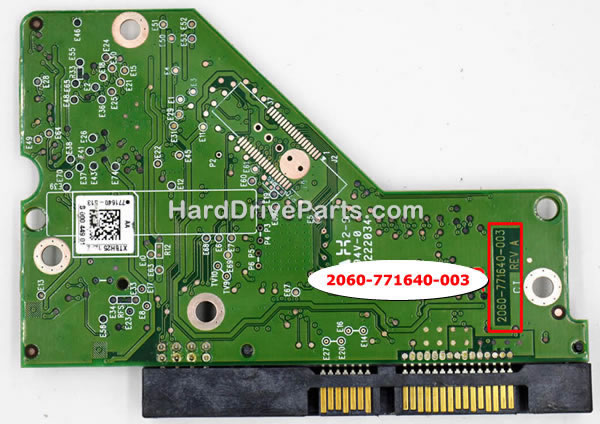 2060-771640-003 Scheda Logica HDD WD