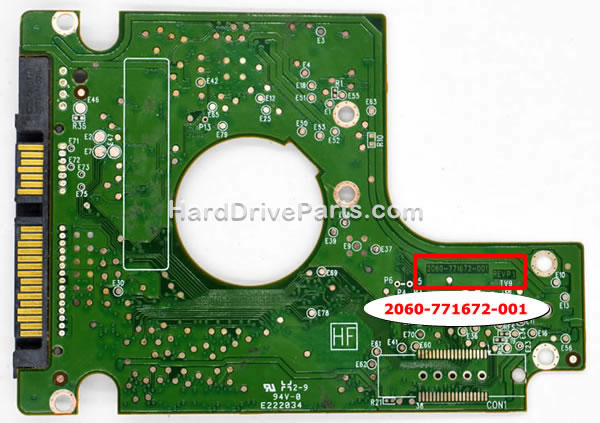 2060-771672-001 Scheda Logica HDD WD