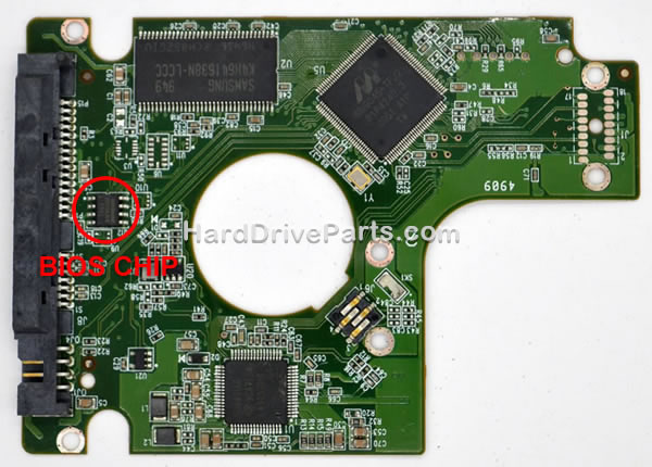 2060-771672-001 Trasferire BIOS Scheda Logica HDD WD