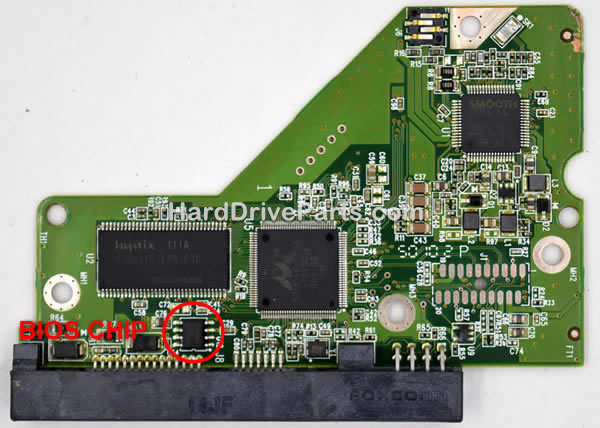 2060-771698-002 Trasferire BIOS Scheda Logica HDD WD