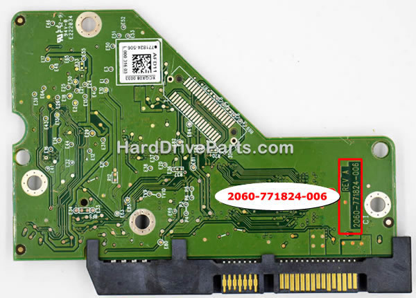 2060-771824-006 Scheda Logica HDD WD