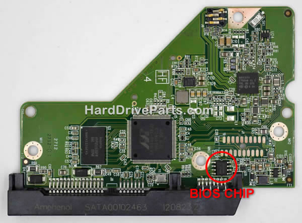 2060-771824-006 Trasferire BIOS Scheda Logica HDD WD