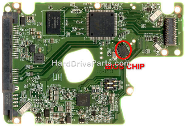 2060-771831-001 Trasferire BIOS Scheda Logica HDD WD