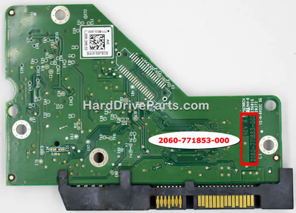 2060-771853-000 Scheda Logica HDD WD