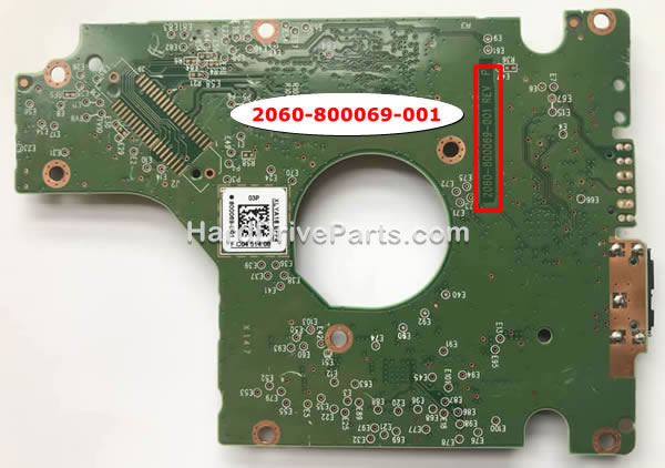 2060-800069-001 Scheda Logica HDD WD