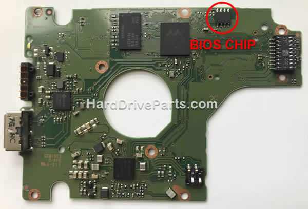 2060-800069-001 Trasferire BIOS Scheda Logica HDD WD