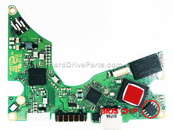 2060-810003-001 Trasferire BIOS Scheda Logica HDD WD
