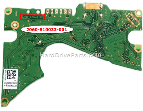 2060-810033-001 Scheda Logica HDD WD
