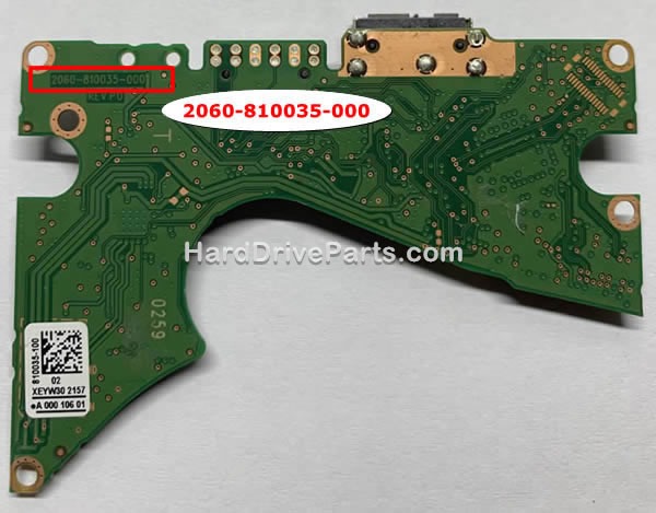 2060-810035-000 Scheda Logica HDD WD