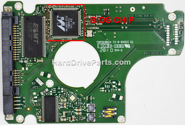 BF41-00249B Trasferire BIOS Scheda Logica HDD Samsung