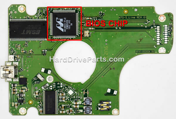 BF41-00282A Trasferire BIOS Scheda Logica HDD Samsung