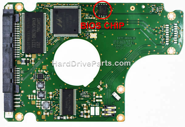 BF41-00354A Trasferire BIOS Scheda Logica HDD Samsung