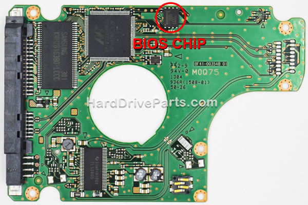BF41-00354B Trasferire BIOS Scheda Logica HDD Samsung