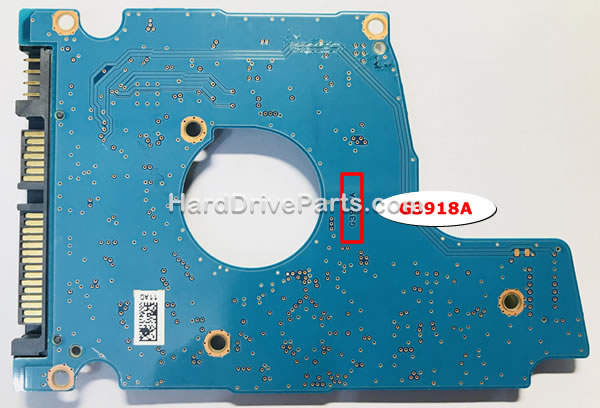 G3918A Scheda Logica HDD Toshiba