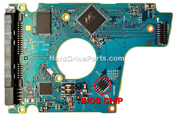 G4311A Trasferire BIOS Scheda Logica HDD Toshiba