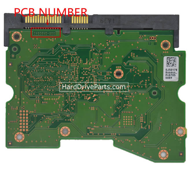 WD6002FZWX-00GBGB0 WD Scheda Elettronica Hard Disk 006-0A90641