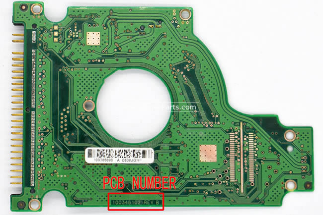 Seagate ST94813A Hard Disk Scheda Elettronica 100346102