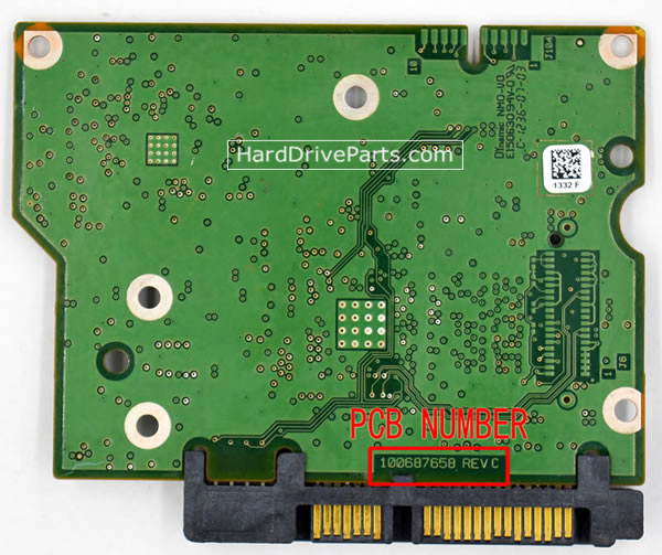 100687658 scheda elettronica hard disk Seagate