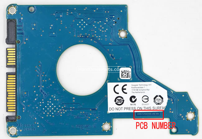 100726606 Scheda Elettronica Hard Disk Seagate