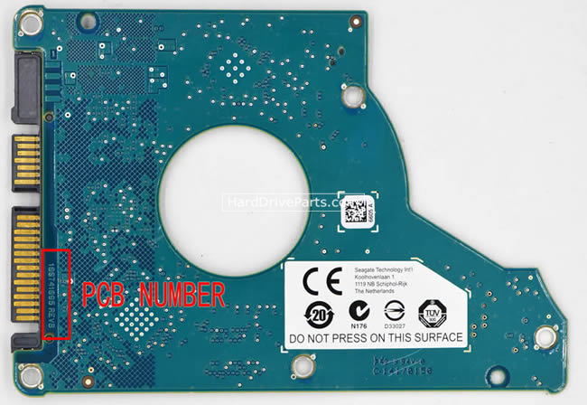 100741095 Scheda Elettronica Hard Disk Seagate