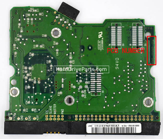 2060-001062-004 Scheda Elettronica Hard Disk WD