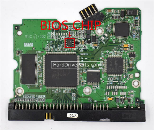 Western Digital WD1600JB Scheda Elettronica 2060-001160-001