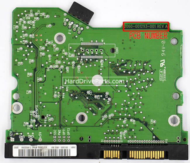 Western Digital WD400BD Scheda Elettronica 2060-001293-001