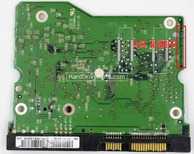 2060-701310-004 Scheda Elettronica Hard Disk WD