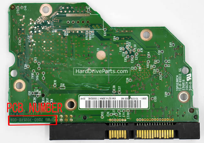 Western Digital WD3200AAKS Scheda Elettronica 2060-701578-001