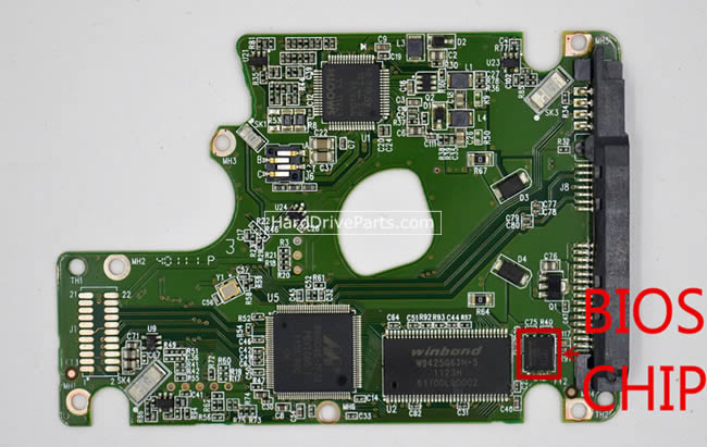 2060-771696-004 Scheda Elettronica Hard Disk WD