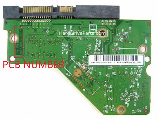 2060-771702-001 scheda elettronica hard disk WD