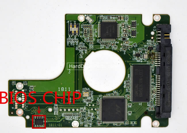 Western Digital WD5000BMVV Scheda Elettronica 2060-771714-002