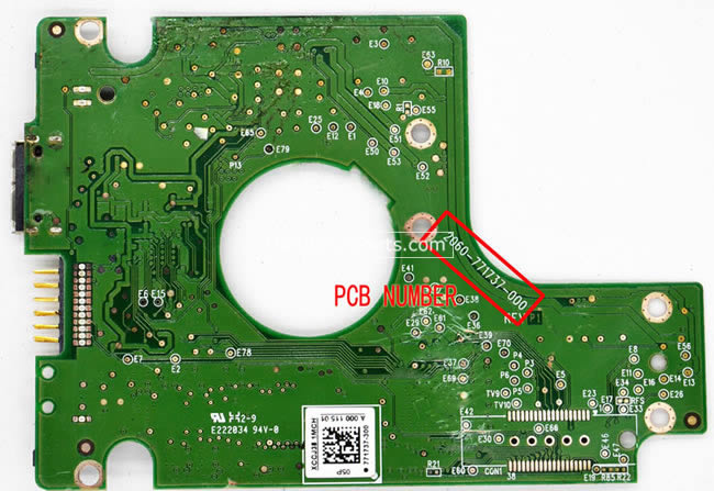 WD3200BMVW WD Scheda Elettronica Hard Disk 2060-771737-000