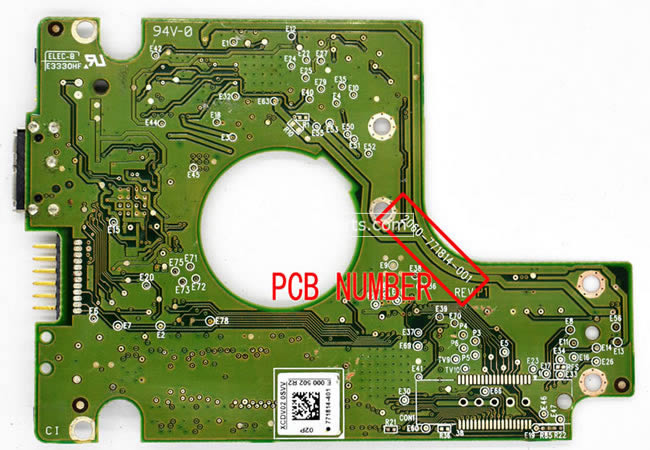 WD3200BMVW WD Scheda Elettronica Hard Disk 2060-771814-001