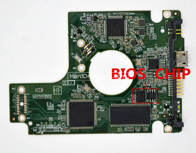 Western Digital WD10TMVV Scheda Elettronica 2060-771817-001