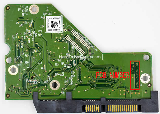 WD20EARS WD Scheda Elettronica Hard Disk 2060-771824-006