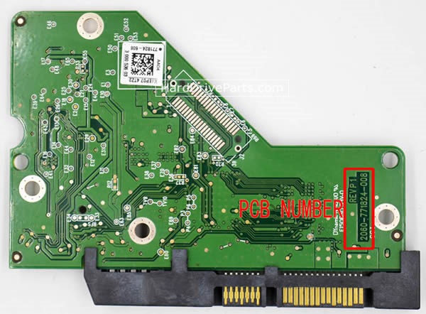 2060-771824-008 scheda elettronica hard disk WD